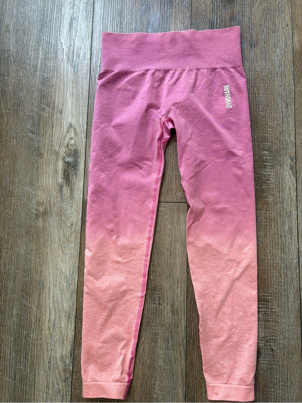 Gymshark  Rose-to-Blush Ombre Seamless Leggings medium